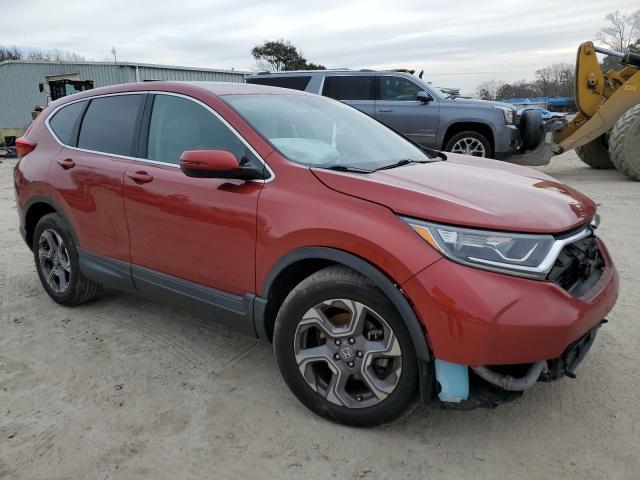 2HKRW1H8XJH516148 - 2018 HONDA CR-V EXL RED photo 4