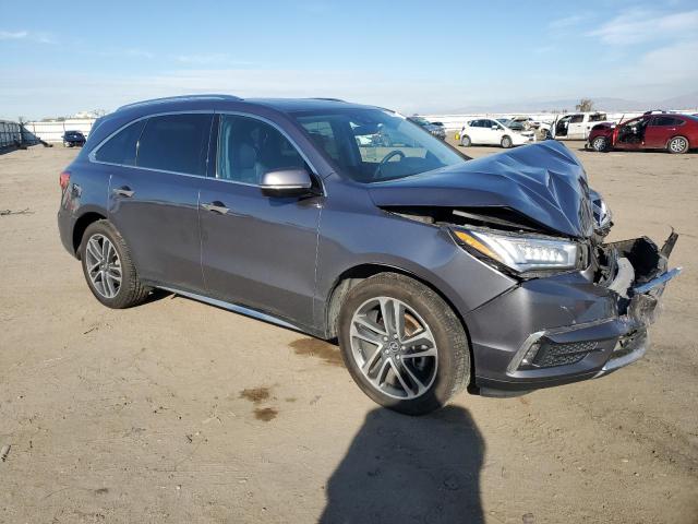 5FRYD4H90HB007074 - 2017 ACURA MDX ADVANCE GRAY photo 4