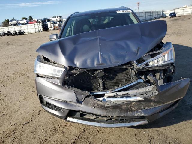 5FRYD4H90HB007074 - 2017 ACURA MDX ADVANCE GRAY photo 5