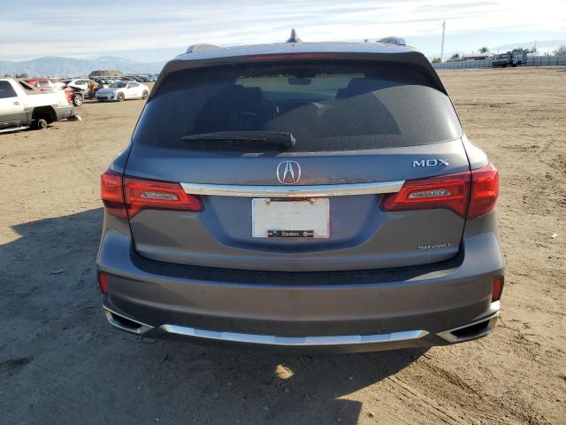 5FRYD4H90HB007074 - 2017 ACURA MDX ADVANCE GRAY photo 6