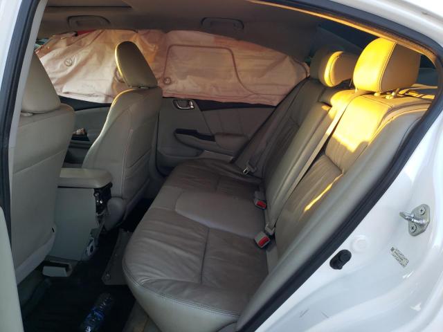 19XFB2F91CE343000 - 2012 HONDA CIVIC EXL თეთრი ფოტო 10