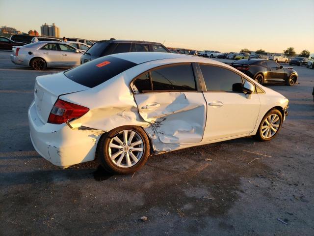 19XFB2F91CE343000 - 2012 HONDA CIVIC EXL თეთრი ფოტო 3
