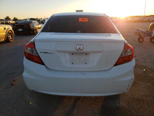 19XFB2F91CE343000 - 2012 HONDA CIVIC EXL თეთრი ფოტო 6