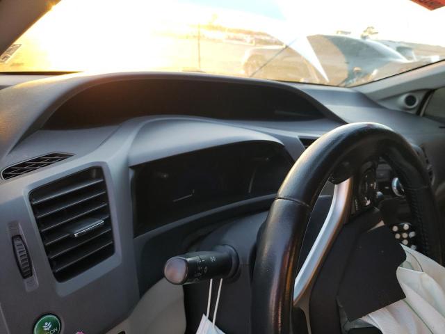 19XFB2F91CE343000 - 2012 HONDA CIVIC EXL თეთრი ფოტო 9