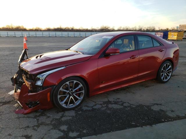 1G6AN5SY2H0183406 - 2017 CADILLAC ATS-V RED photo 1