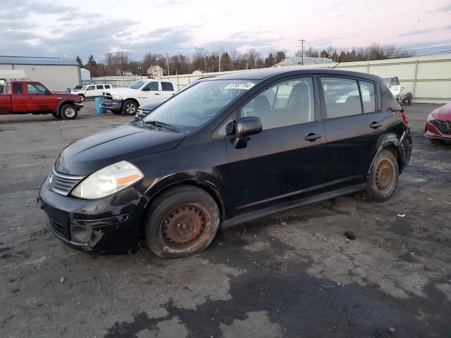 3N1BC13E28L447606 - 2008 NISSAN VERSA S BLACK photo 1