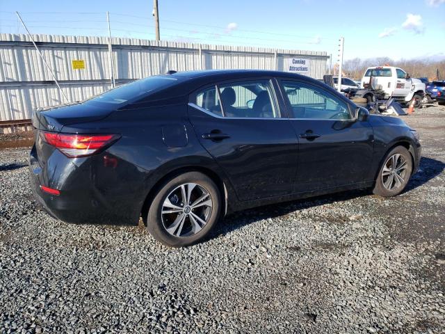 3N1AB8CV4NY316425 - 2022 NISSAN SENTRA SV BLACK photo 3