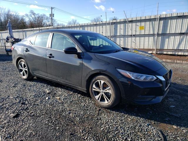 3N1AB8CV4NY316425 - 2022 NISSAN SENTRA SV BLACK photo 4