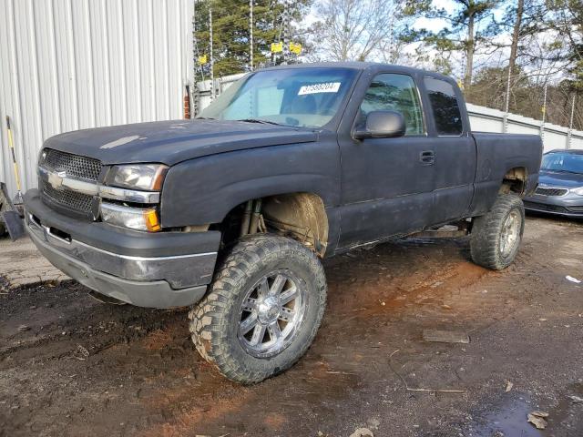 2GCEK19T041157346 - 2004 CHEVROLET SILVERADO K1500 BLACK photo 1