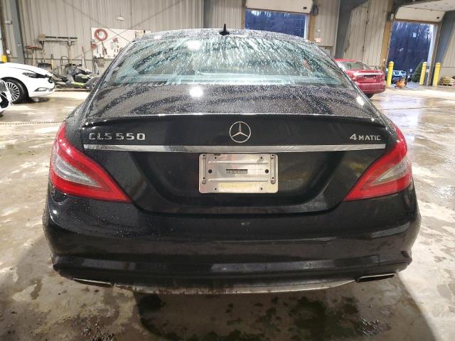 WDDLJ9BB3EA130388 - 2014 MERCEDES-BENZ CLS 550 4MATIC BLACK photo 6