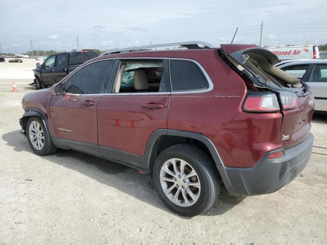 1C4PJLCB2KD128410 - 2019 JEEP CHEROKEE LATITUDE RED photo 2