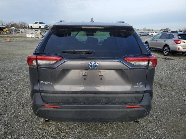 JTMMWRFV1KJ006622 - 2019 TOYOTA RAV4 LE CHARCOAL photo 6