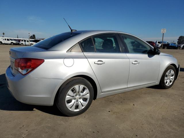 1G1PC5SH3C7361393 - 2012 CHEVROLET CRUZE LS SILVER photo 3