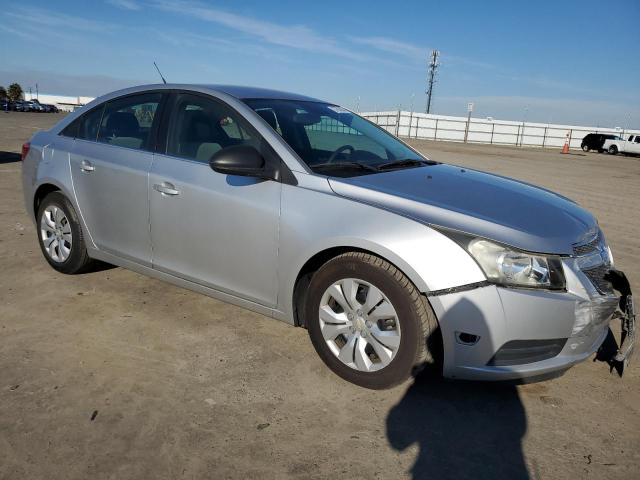 1G1PC5SH3C7361393 - 2012 CHEVROLET CRUZE LS SILVER photo 4