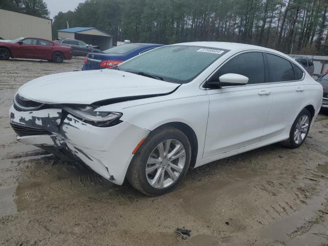 1C3CCCABXFN596174 - 2015 CHRYSLER 200 LIMITED WHITE photo 1