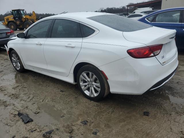 1C3CCCABXFN596174 - 2015 CHRYSLER 200 LIMITED WHITE photo 2