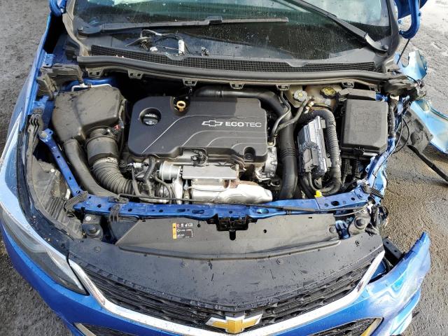 3G1BE6SM1HS515003 - 2017 CHEVROLET CRUZE LT BLUE photo 11