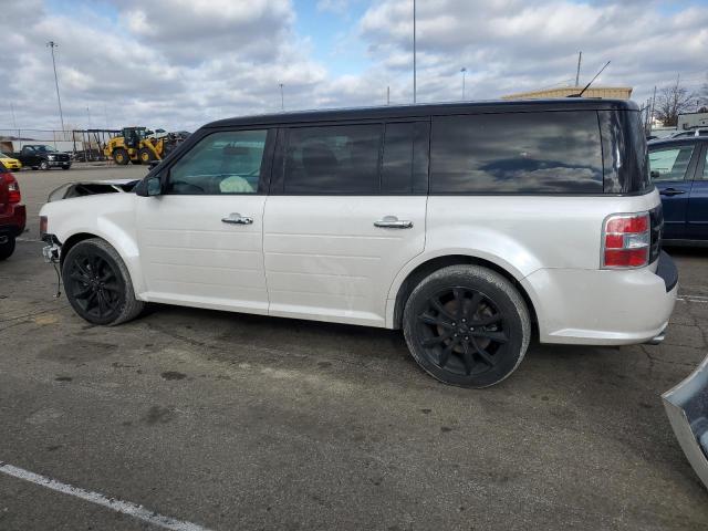 2FMGK5C83JBA15983 - 2018 FORD FLEX SEL WHITE photo 2