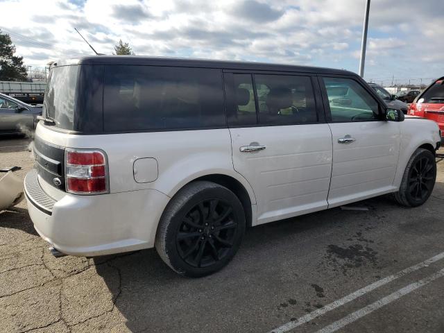 2FMGK5C83JBA15983 - 2018 FORD FLEX SEL WHITE photo 3