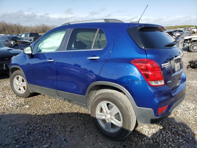 3GNCJLSB9HL153749 - 2017 CHEVROLET TRAX 1LT BLUE photo 2