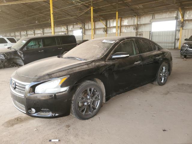 1N4AA5AP3CC862003 - 2012 NISSAN MAXIMA S BLACK photo 1