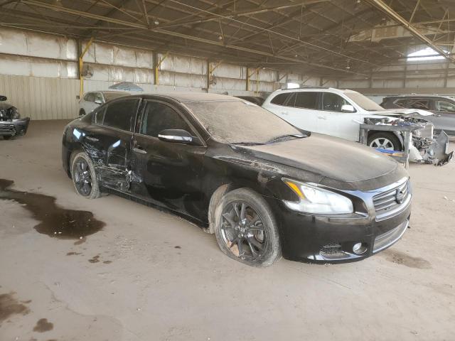 1N4AA5AP3CC862003 - 2012 NISSAN MAXIMA S BLACK photo 4