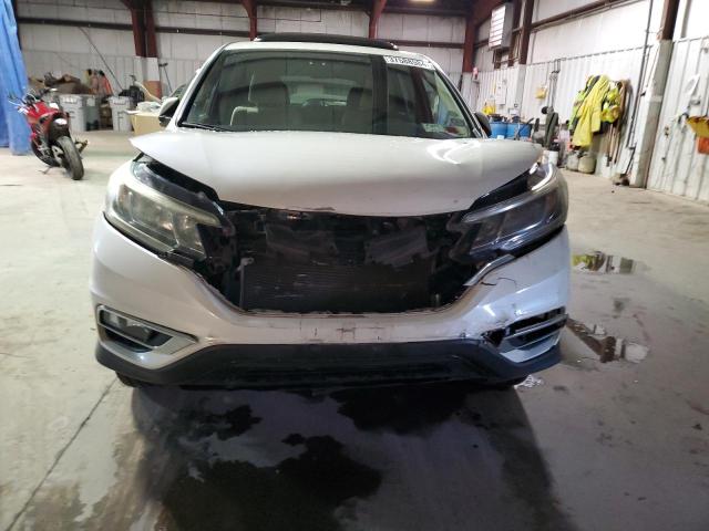 5J6RM4H50FL001072 - 2015 HONDA CR-V EX WHITE photo 5