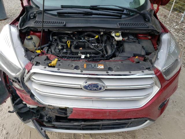 1FMCU9GD4KUB24567 - 2019 FORD ESCAPE SE RED photo 12