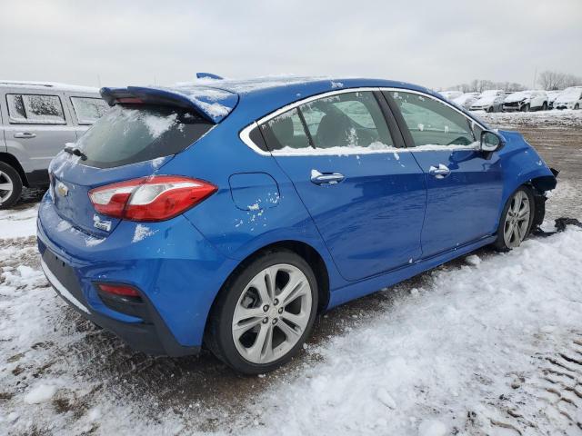 3G1BF6SM9HS501024 - 2017 CHEVROLET CRUZE PREMIER BLUE photo 3