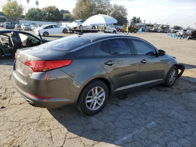 5XXGM4A72DG193939 - 2013 KIA OPTIMA LX CHARCOAL photo 3