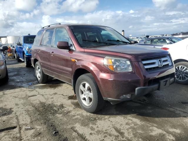 5FNYF28558B027799 - 2008 HONDA PILOT EXL BURGUNDY photo 4