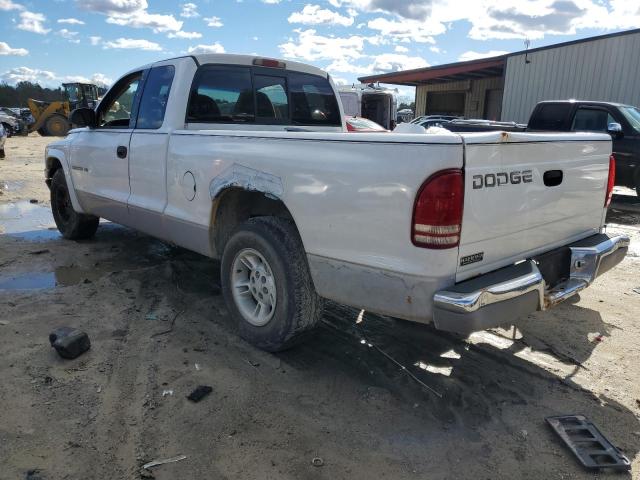 1B7GL22X7WS753372 - 1998 DODGE DAKOTA WHITE photo 2