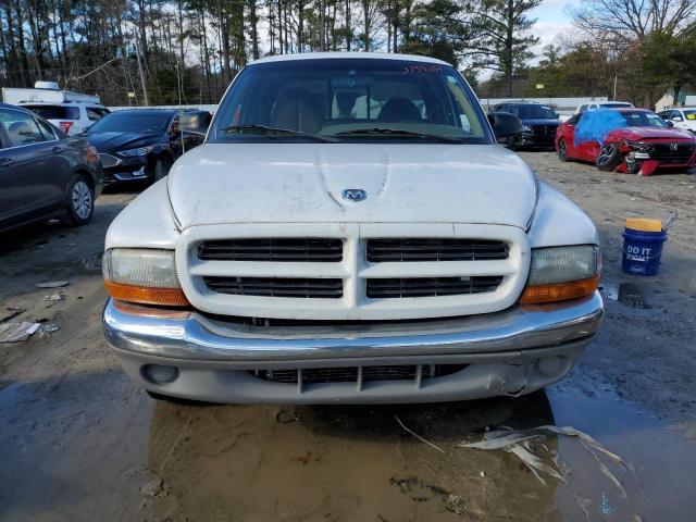 1B7GL22X7WS753372 - 1998 DODGE DAKOTA WHITE photo 5