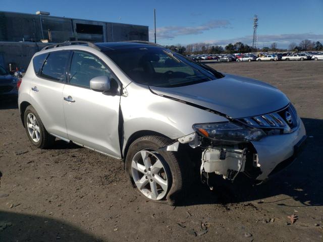 JN8AZ1MW8AW134028 - 2010 NISSAN MURANO S SILVER photo 4