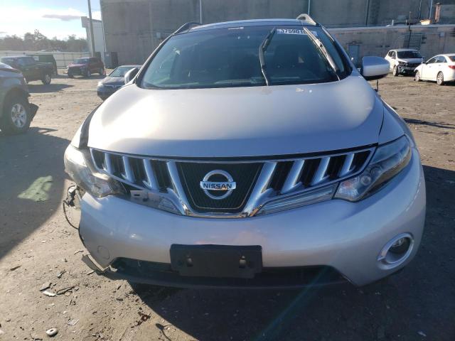 JN8AZ1MW8AW134028 - 2010 NISSAN MURANO S SILVER photo 5