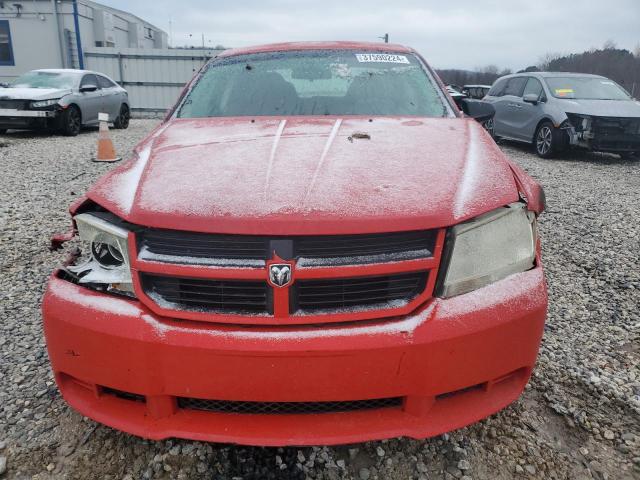 1B3LC46B29N561094 - 2009 DODGE AVENGER SE RED photo 5