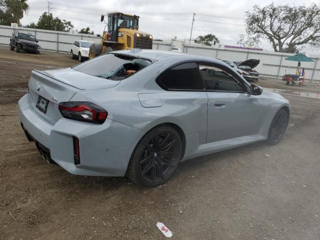 3MF13DM06R8E17653 - 2024 BMW M2 GRAY photo 3