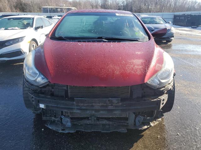 5NPDH4AE2GH796629 - 2016 HYUNDAI ELANTRA SE RED photo 5