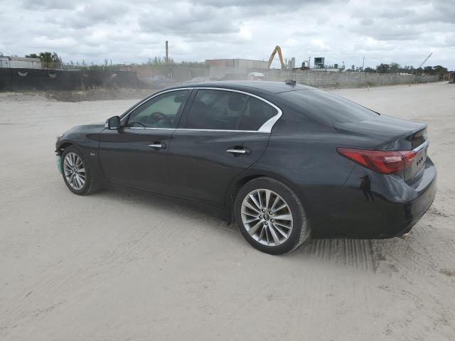 JN1EV7AP6JM353464 - 2018 INFINITI Q50 LUXE BLACK photo 2