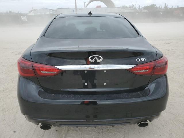 JN1EV7AP6JM353464 - 2018 INFINITI Q50 LUXE BLACK photo 6