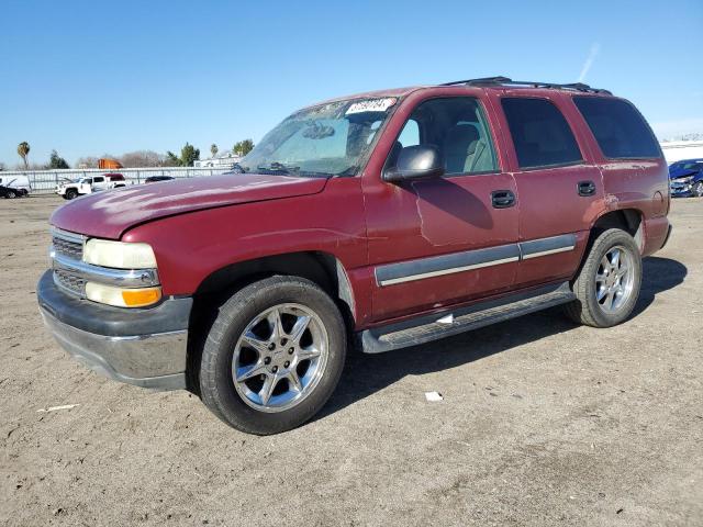 1GNEC13T84R169152 - 2004 CHEVROLET TAHOE C1500 RED photo 1