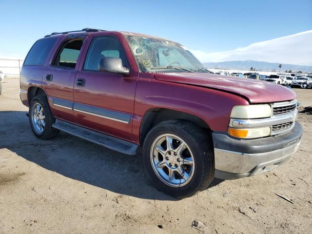 1GNEC13T84R169152 - 2004 CHEVROLET TAHOE C1500 RED photo 4