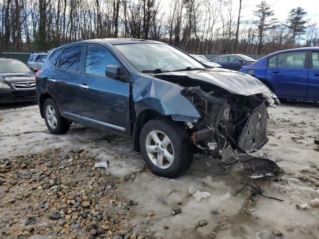 JN8AS5MV7DW661629 - 2013 NISSAN ROGUE S BLUE photo 4