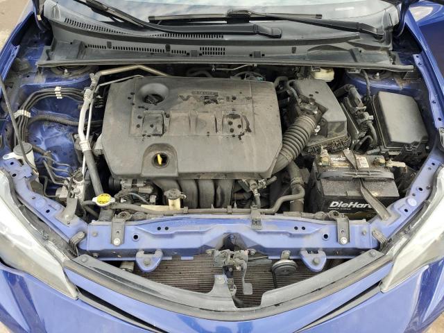 2T1BURHE6HC774692 - 2017 TOYOTA COROLLA L BLUE photo 11