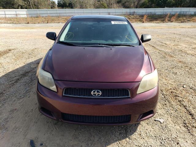 JTKDE177370195414 - 2007 TOYOTA SCION TC 勃艮第红 照片 5