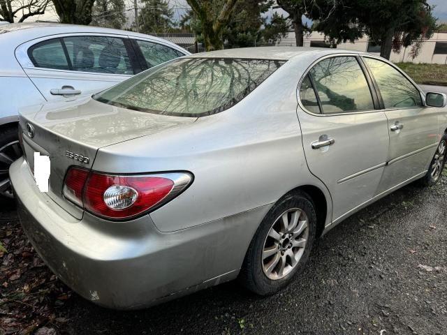 JTHBA30G545021230 - 2004 LEXUS ES 330 SILVER photo 4