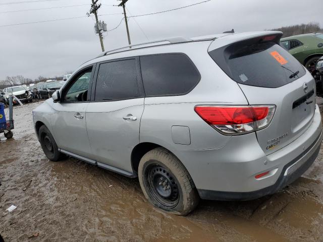 5N1AR2MM1DC686035 - 2013 NISSAN PATHFINDER S SILVER photo 2