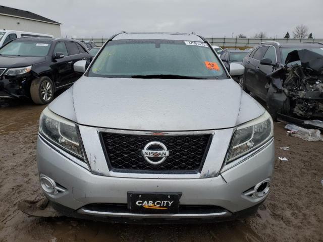 5N1AR2MM1DC686035 - 2013 NISSAN PATHFINDER S SILVER photo 5