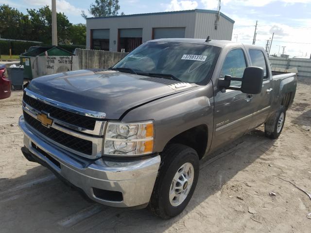 1GC1KXC81EF124355 - 2014 CHEVROLET SILVERADO K2500 HEAVY DUTY LT  photo 2