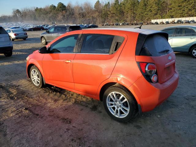 1G1JC6SH7D4105224 - 2013 CHEVROLET SONIC LT ORANGE photo 2